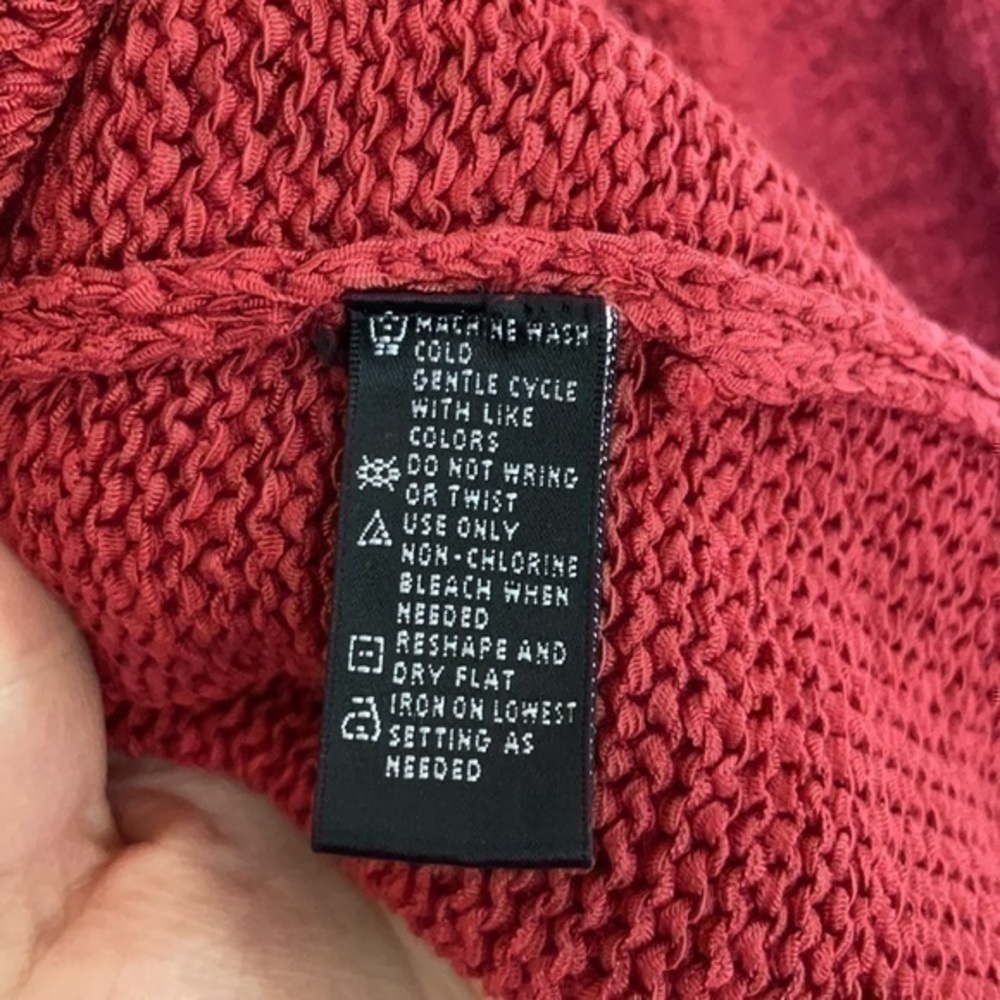 Silx by August Silk red sweater xl - Picture 6 of 8